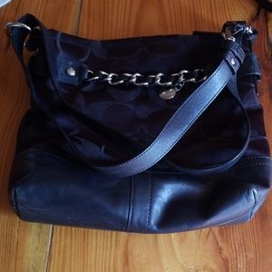 Coach cross body bag